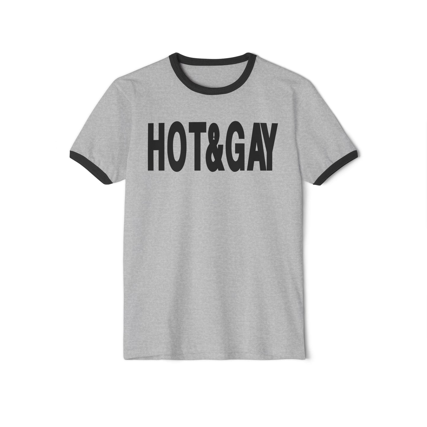 Hot & Gay Ringer T-Shirt