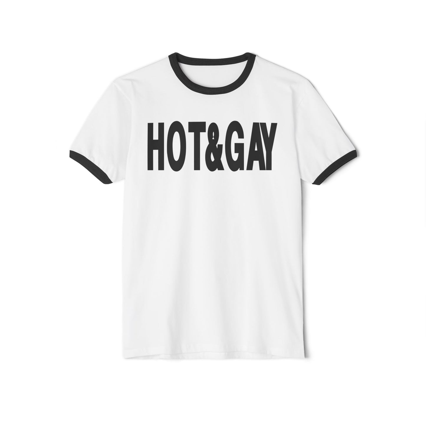 Hot & Gay Ringer T-Shirt