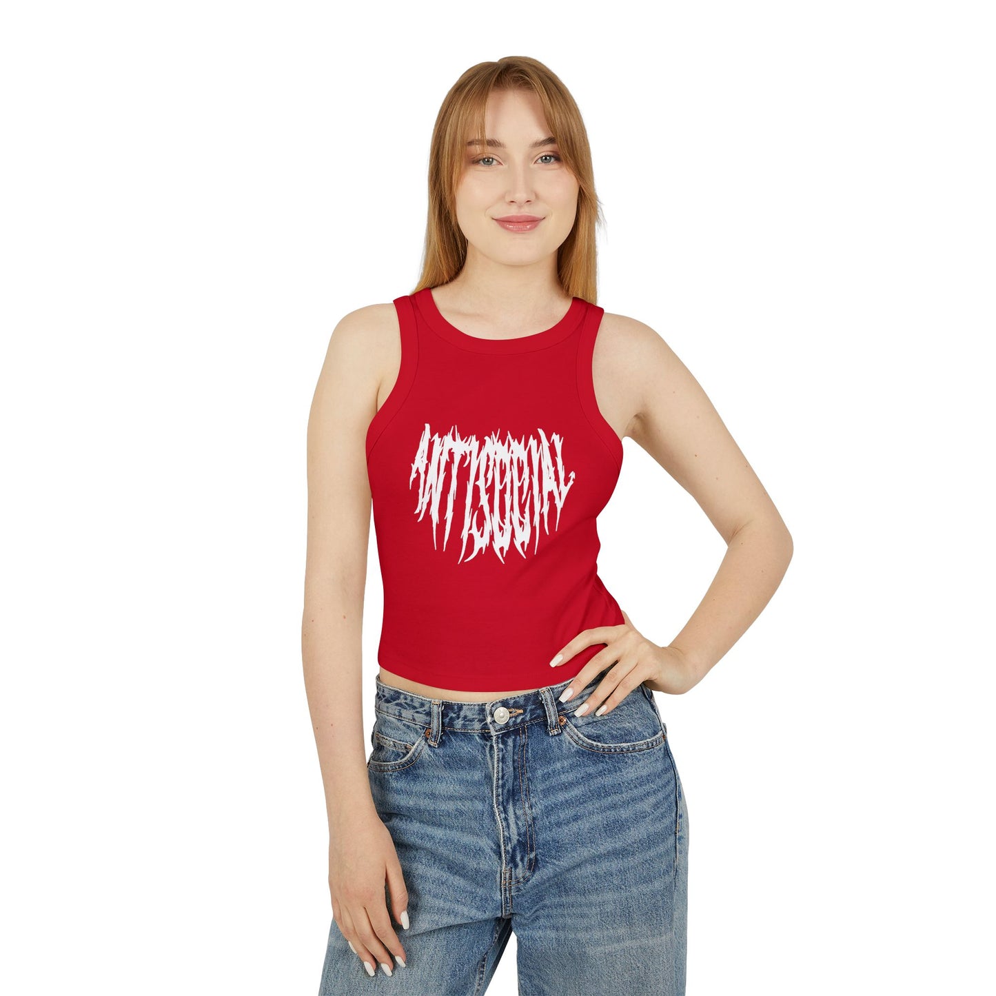 Anti Social Classic Women's Racer Tank Top