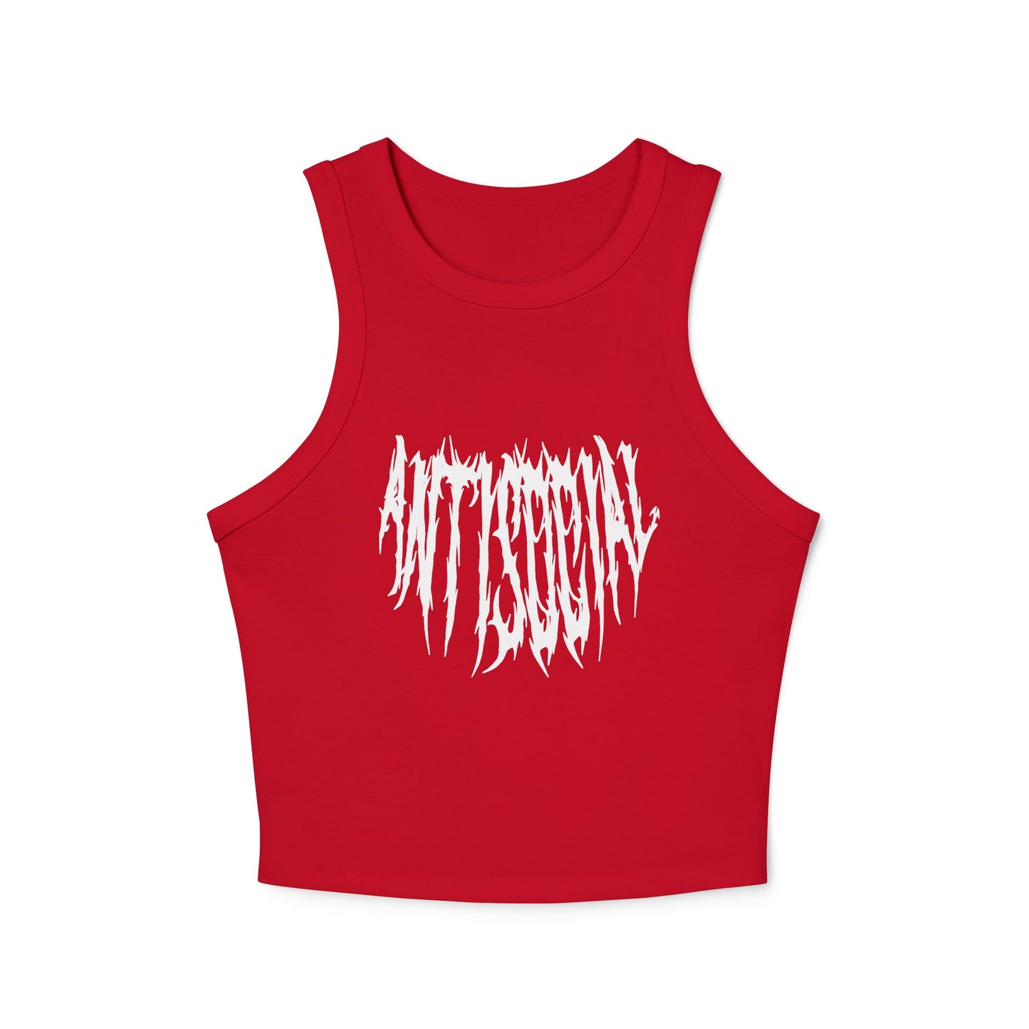 Anti Social Classic Women's Racer Tank Top