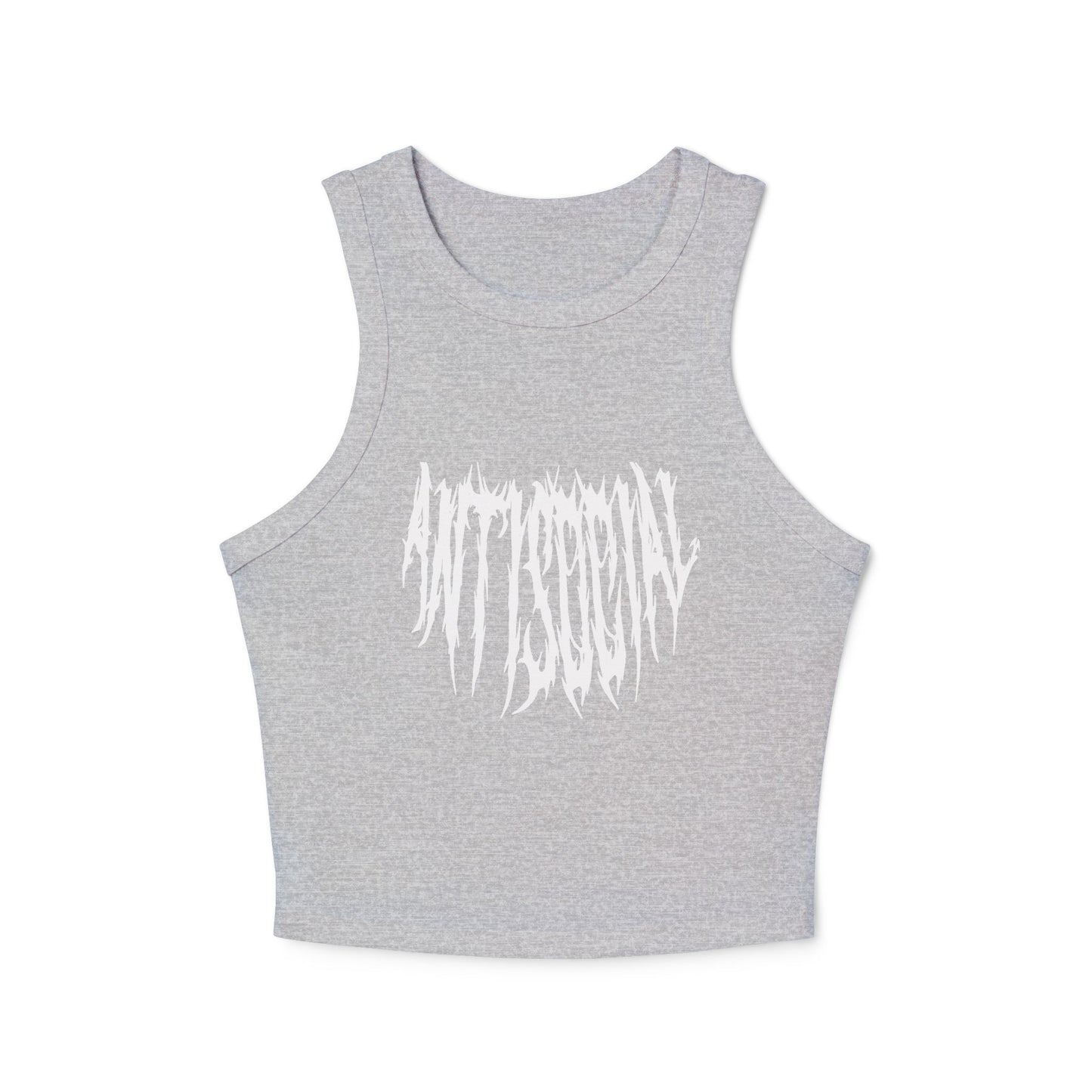 Anti Social Classic Women's Racer Tank Top