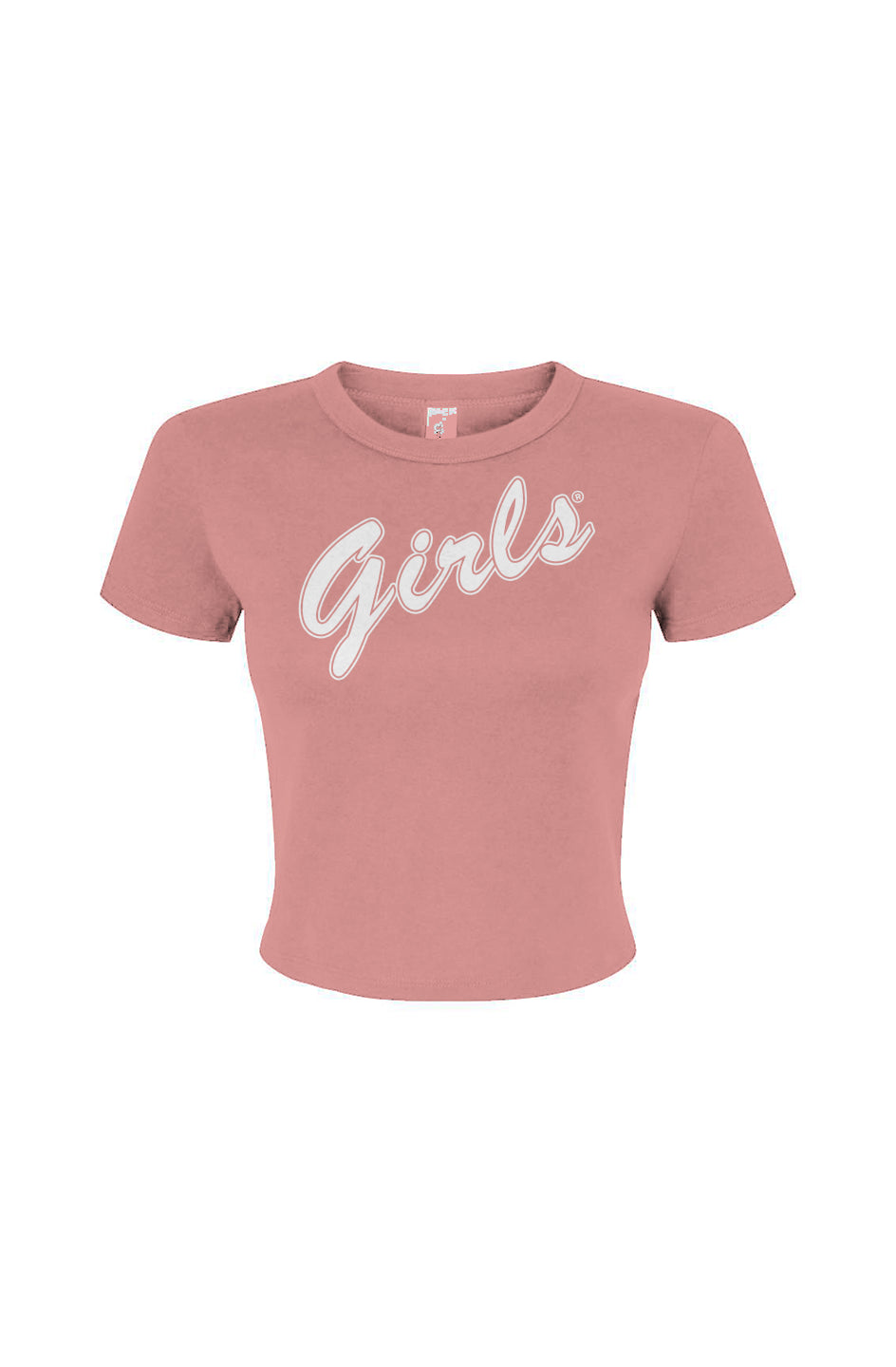 Girls in white Women's Micro Rib Baby Tee