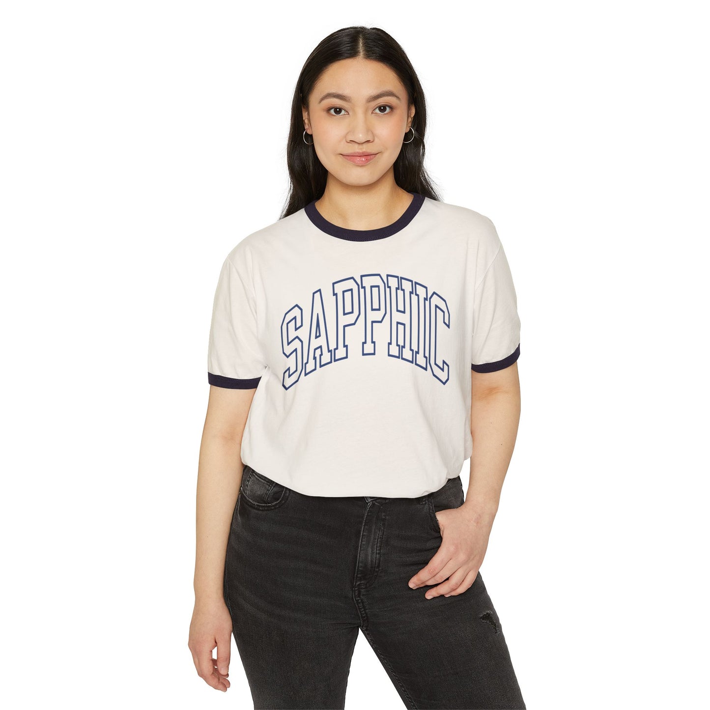Sapphic Ringer T-Shirt