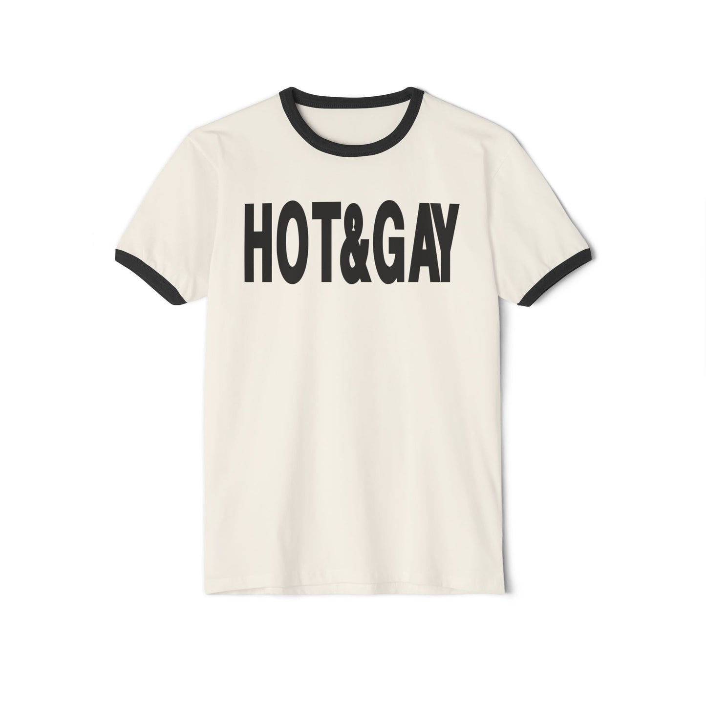 Hot & Gay Ringer T-Shirt