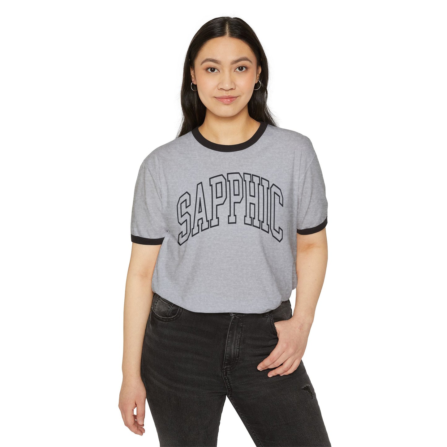 Sapphic Ringer T-Shirt