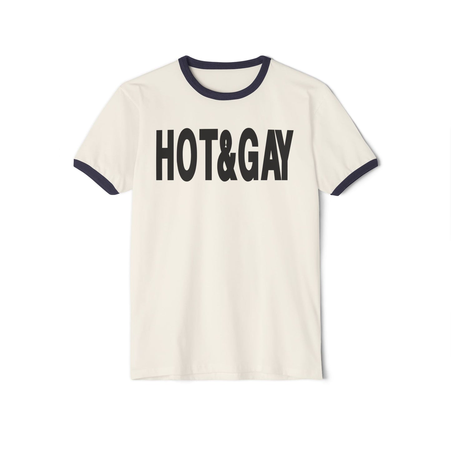 Hot & Gay Ringer T-Shirt