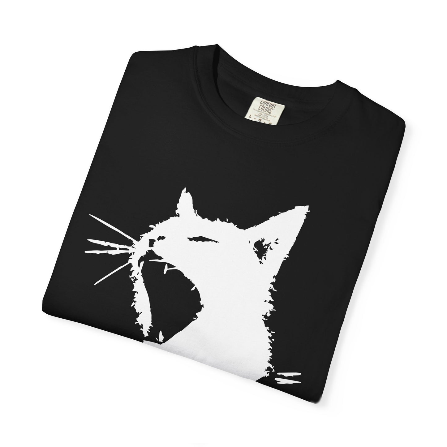 Punk Cat shirt Funny Gym T-shirt for men or women