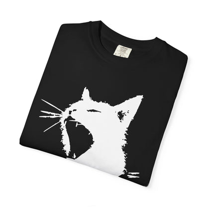 Punk Cat shirt Funny Gym T-shirt for men or women