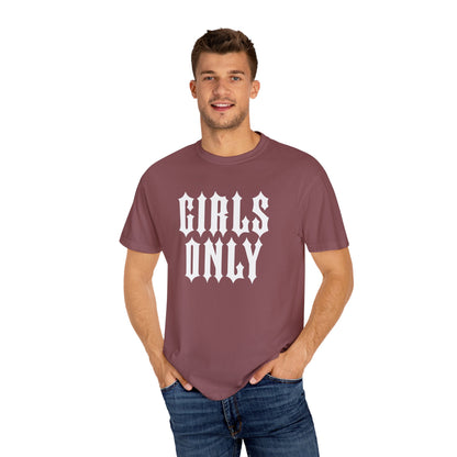 Girls Only shirt Funny Gym T-shirt for men or women