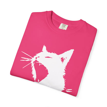 Punk Cat shirt Funny Gym T-shirt for men or women