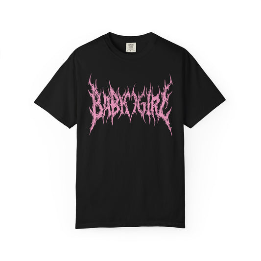 Baby Girl shirt Heart Metal Funny T-shirt for men or women