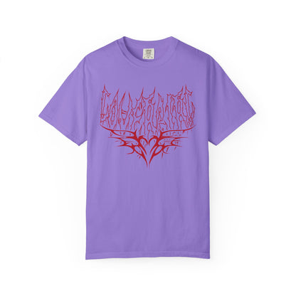 Lover Girl shirt Heart Metal Red Funny T-shirt for men or women