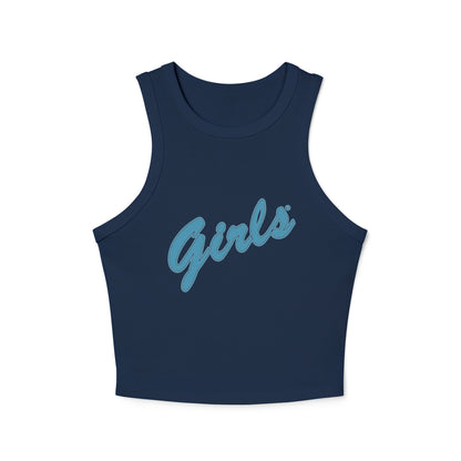 Girls in Blue Women's Racer Tank Top