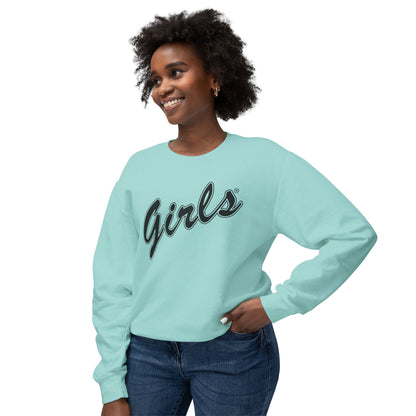 Girls Sweatshirt Comfy Unisex Lightweight Crewneck Sweater