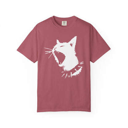 Punk Cat shirt Funny Gym T-shirt for men or women
