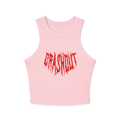 Crashout Racer Tank Top Lovergirl Y2k
