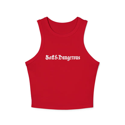 Soft & Dangerous Classic Women's Racer Tank Top