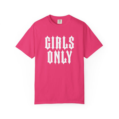 Girls Only shirt Funny Gym T-shirt for men or women