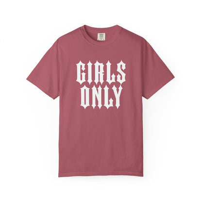 Girls Only shirt Funny Gym T-shirt for men or women