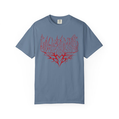 Lover Girl shirt Heart Metal Red Funny T-shirt for men or women