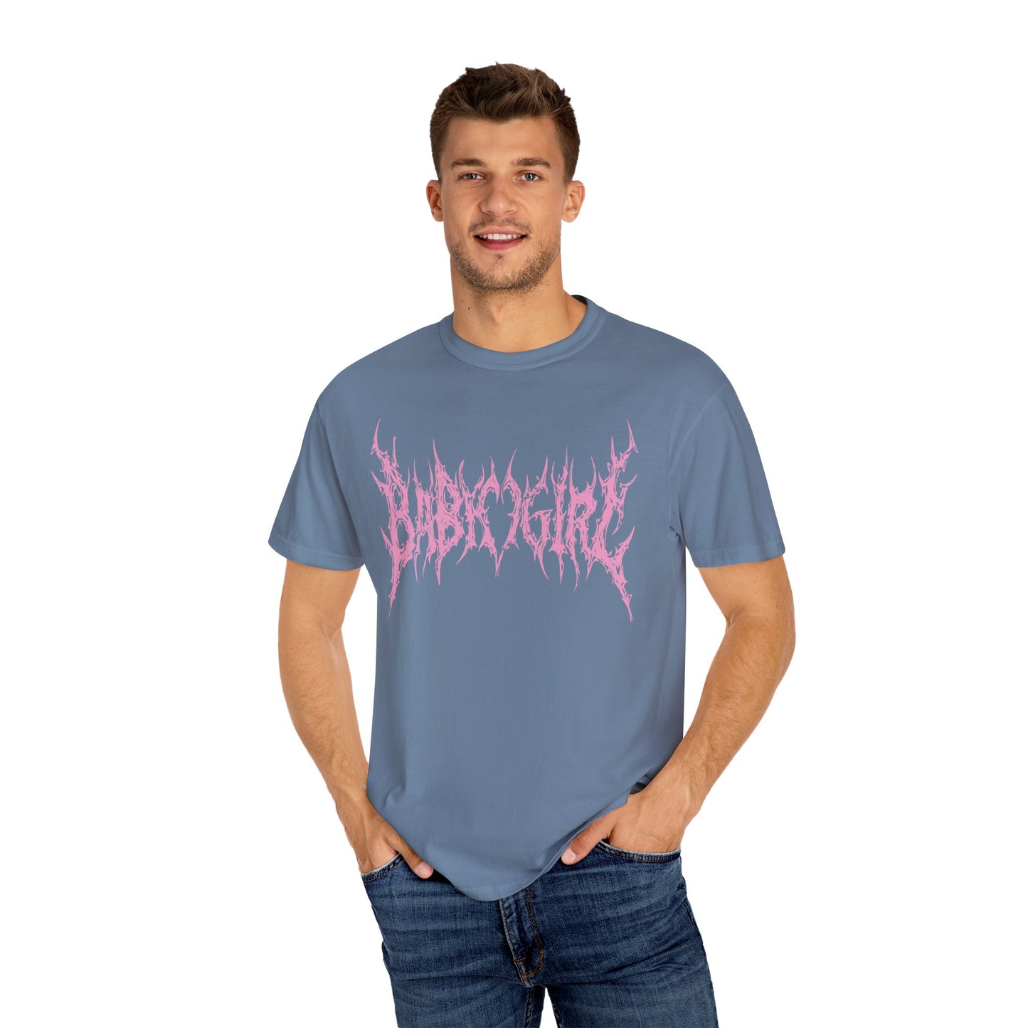 Baby Girl shirt Heart Metal Funny T-shirt for men or women