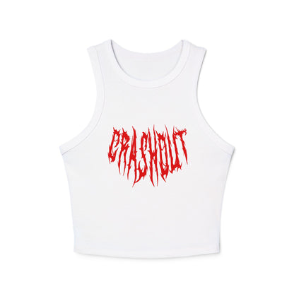 Crashout Racer Tank Top Lovergirl Y2k