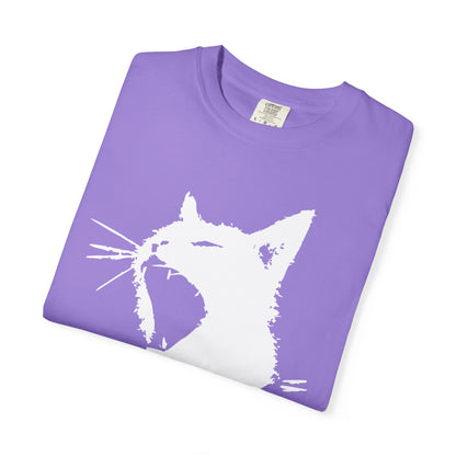 Punk Cat shirt Funny Gym T-shirt for men or women