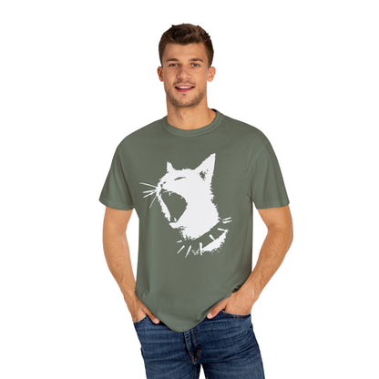 Punk Cat shirt Funny Gym T-shirt for men or women