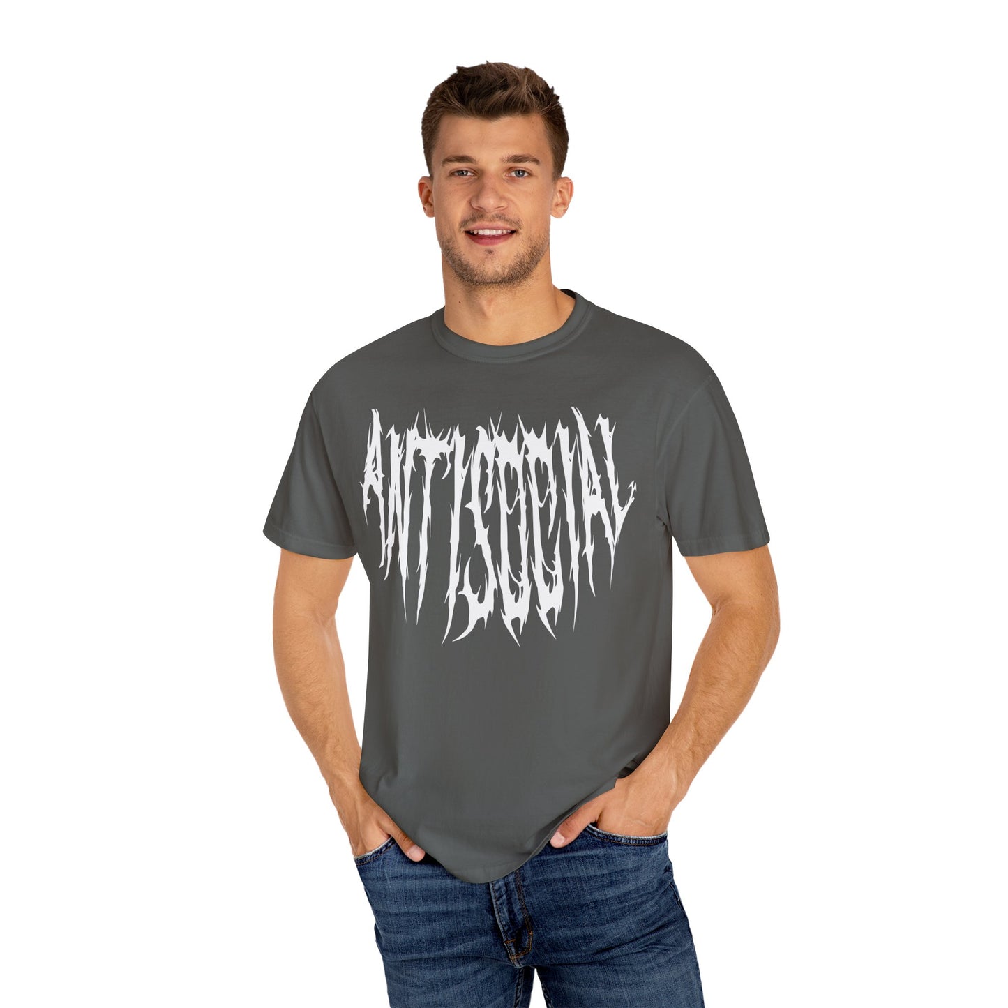 Anti Social shirt Metal T-shirt for men or women
