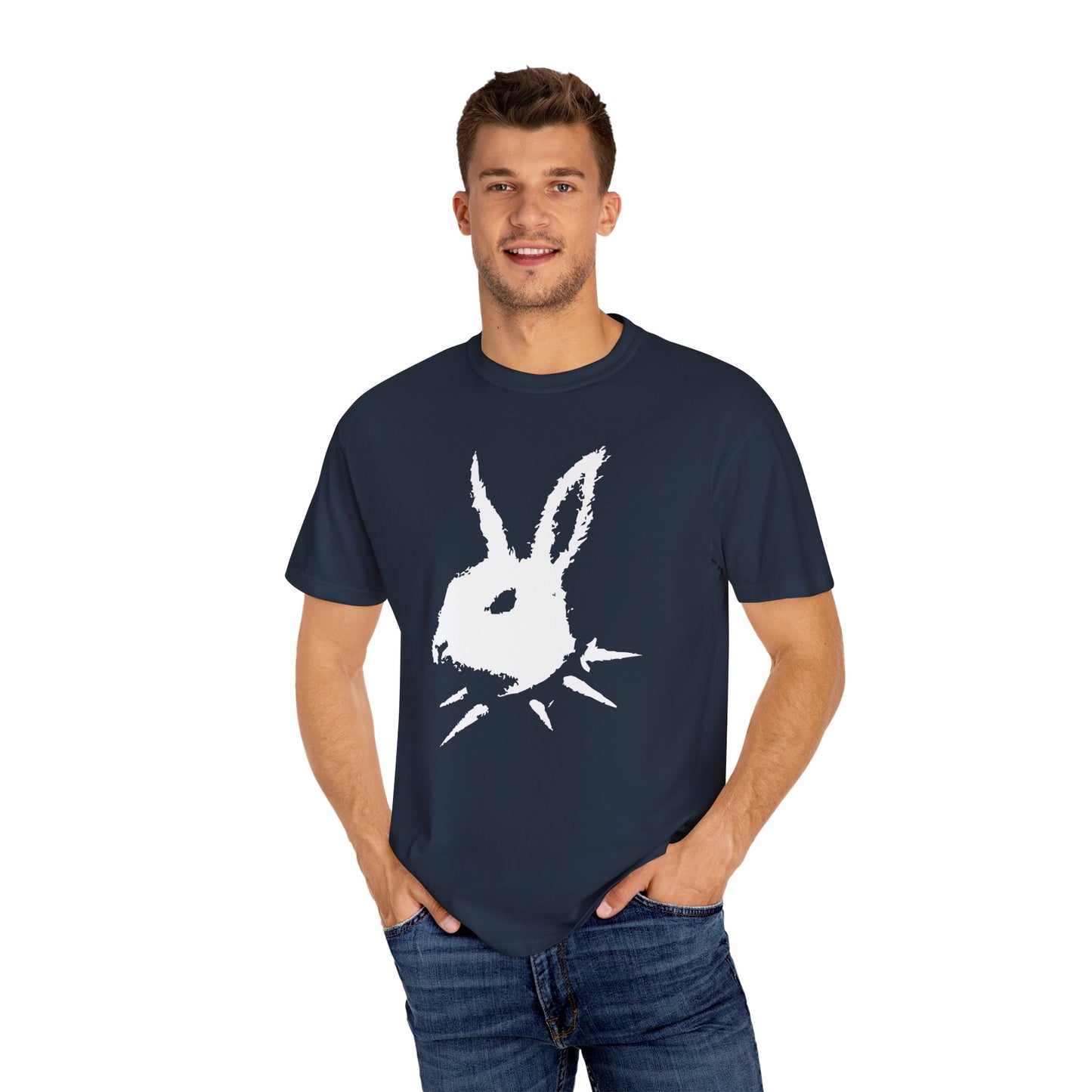 Punk Bunny shirt Funny Gym T-shirt for men or women