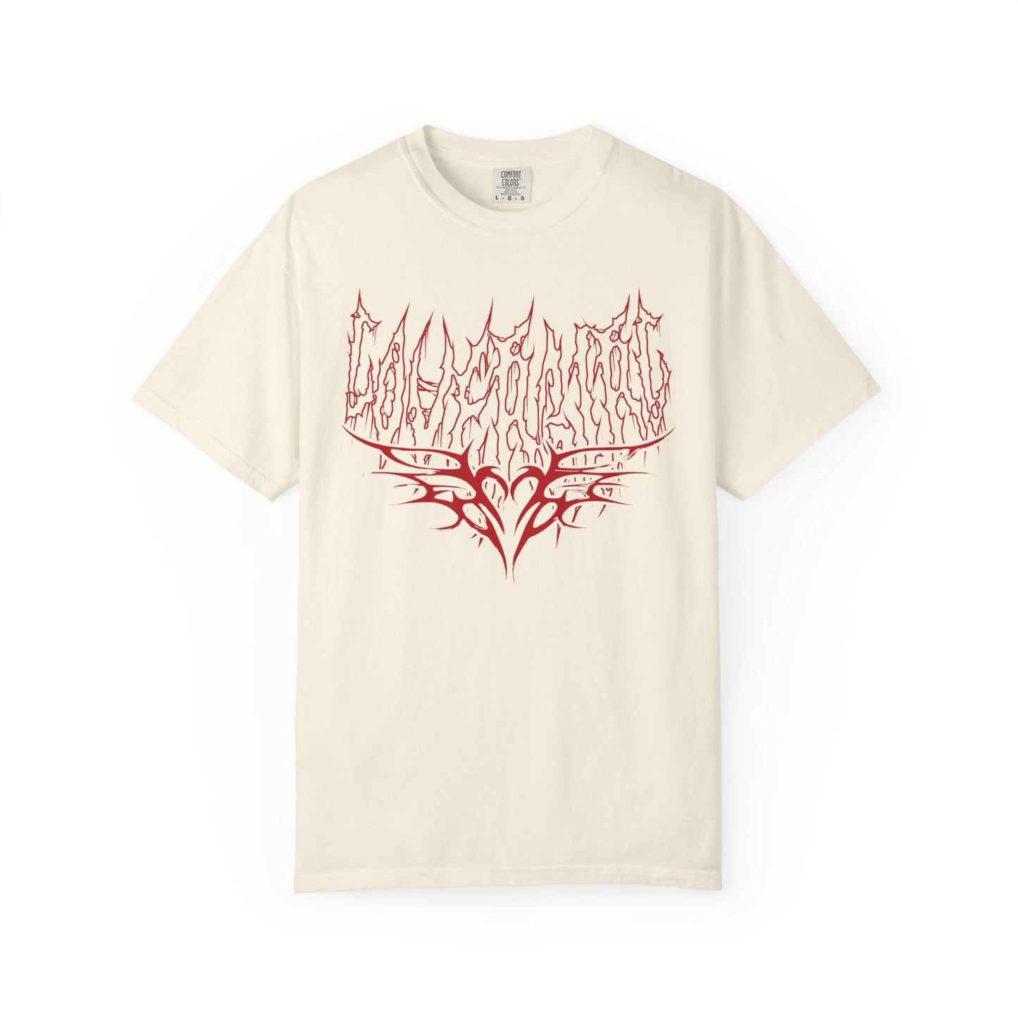 Lover Girl shirt Heart Metal Red Funny T-shirt for men or women