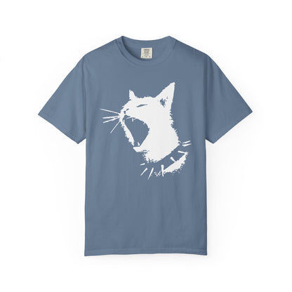 Punk Cat shirt Funny Gym T-shirt for men or women