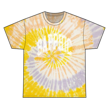 Sapphic Unisex Tie Dye Cotton Tee