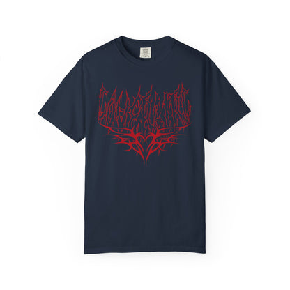Lover Girl shirt Heart Metal Red Funny T-shirt for men or women
