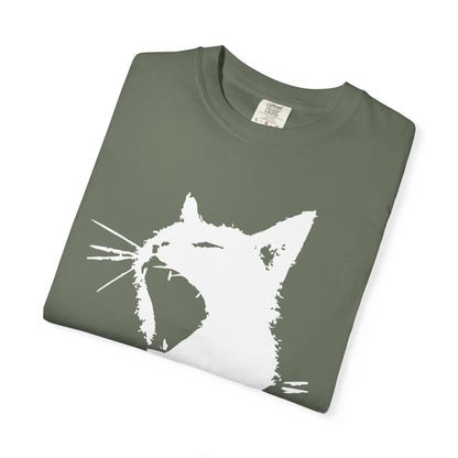 Punk Cat shirt Funny Gym T-shirt for men or women