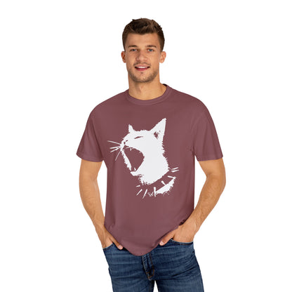 Punk Cat shirt Funny Gym T-shirt for men or women