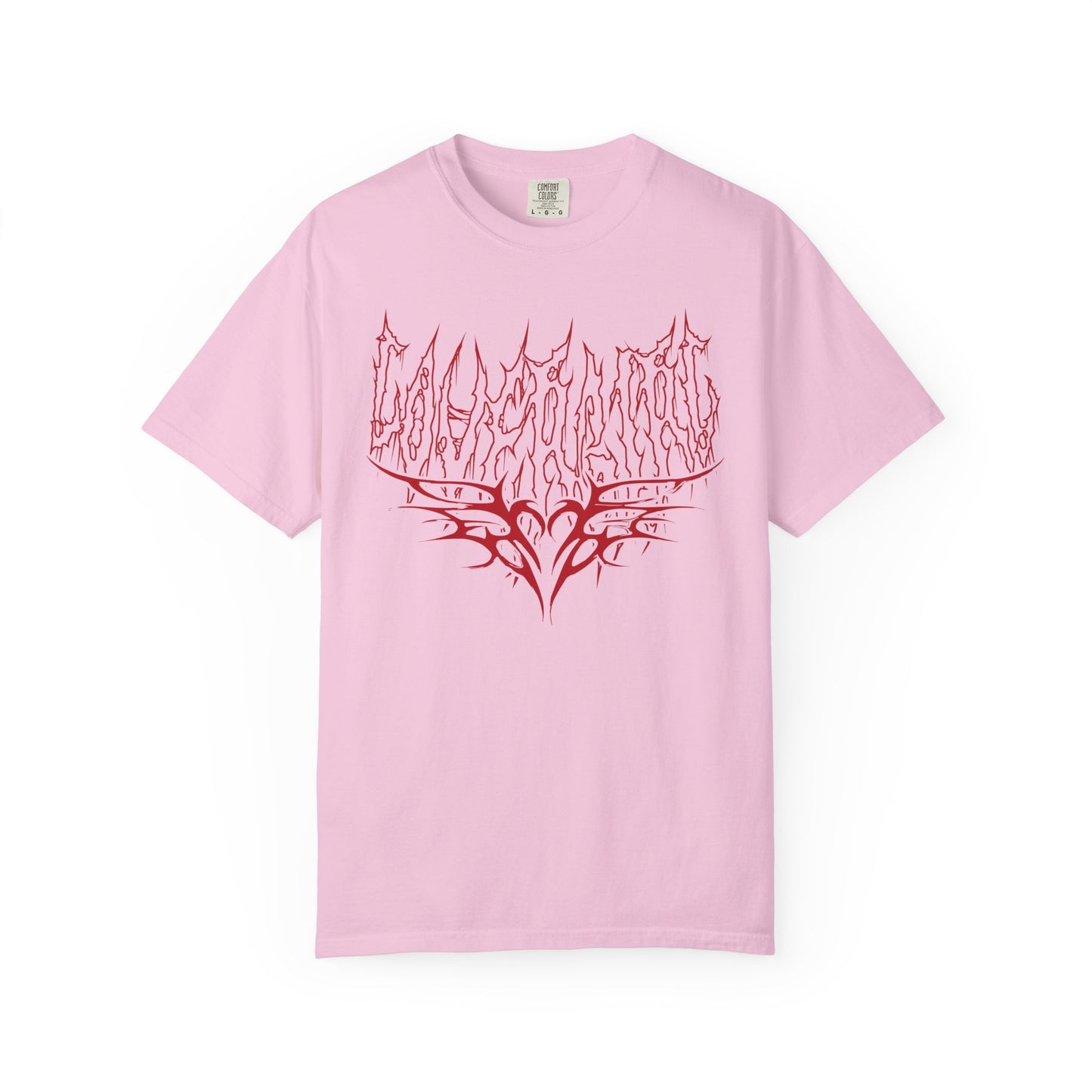 Lover Girl shirt Heart Metal Red Funny T-shirt for men or women