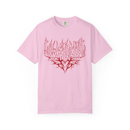 Lover Girl shirt Heart Metal Red Funny T-shirt for men or women