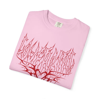 Lover Girl shirt Heart Metal Red Funny T-shirt for men or women