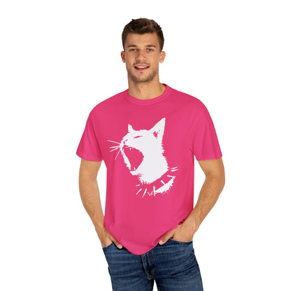 Punk Cat shirt Funny Gym T-shirt for men or women