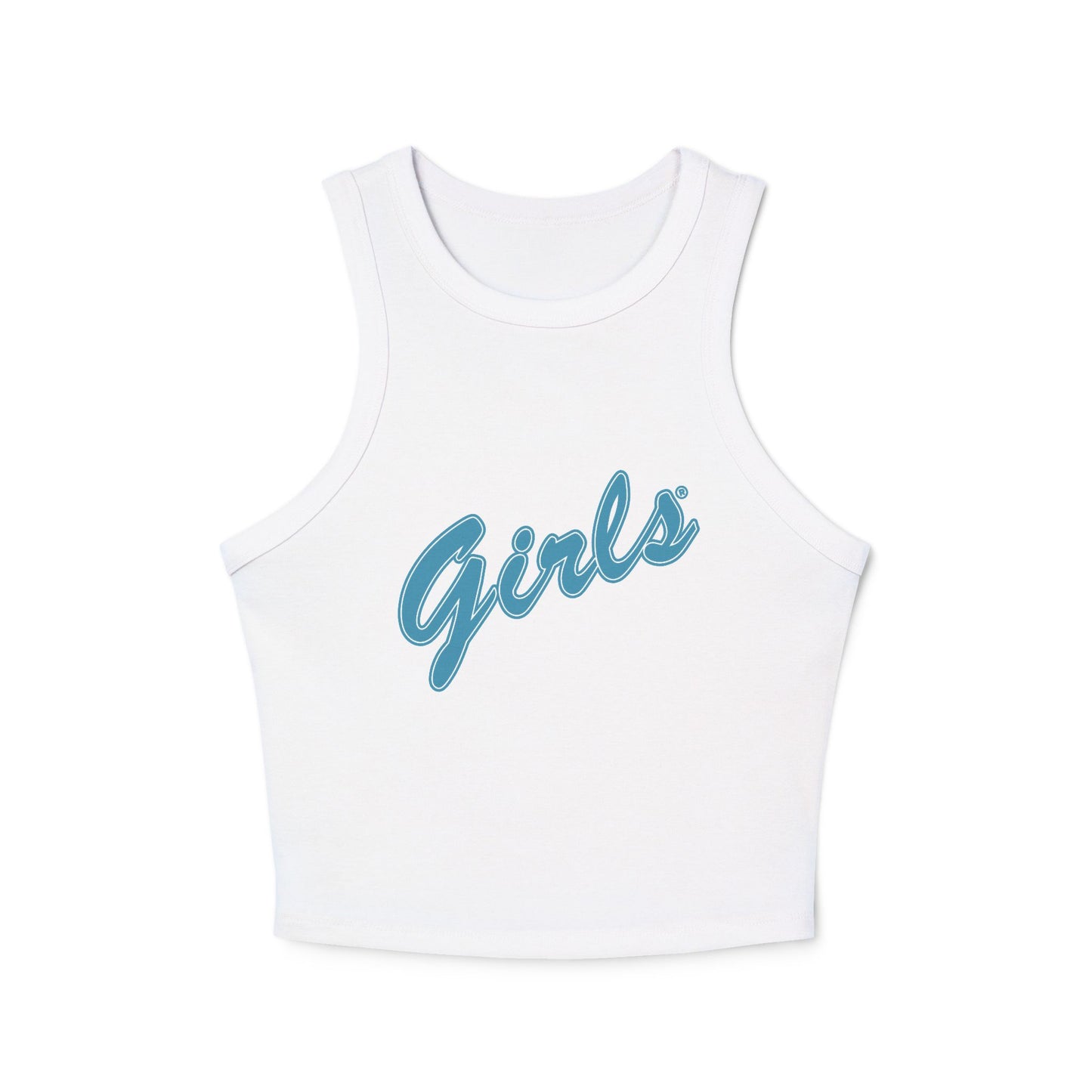 Girls in Blue Women's Racer Tank Top