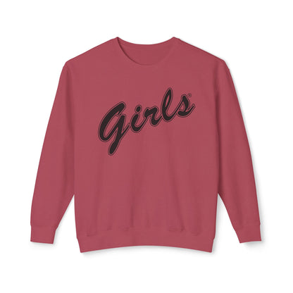 Girls Sweatshirt Comfy Unisex Lightweight Crewneck Sweater