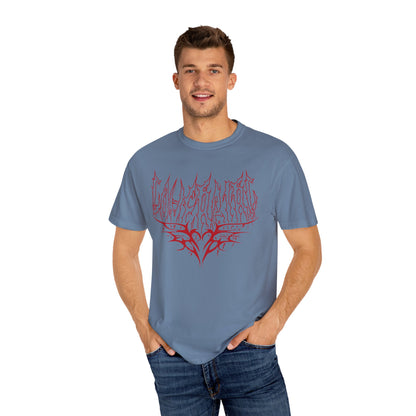 Lover Girl shirt Heart Metal Red Funny T-shirt for men or women
