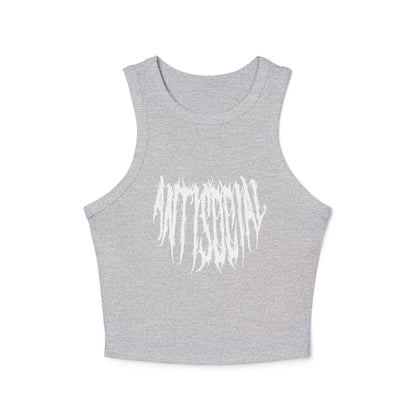 Anti Social Classic Women's Racer Tank Top