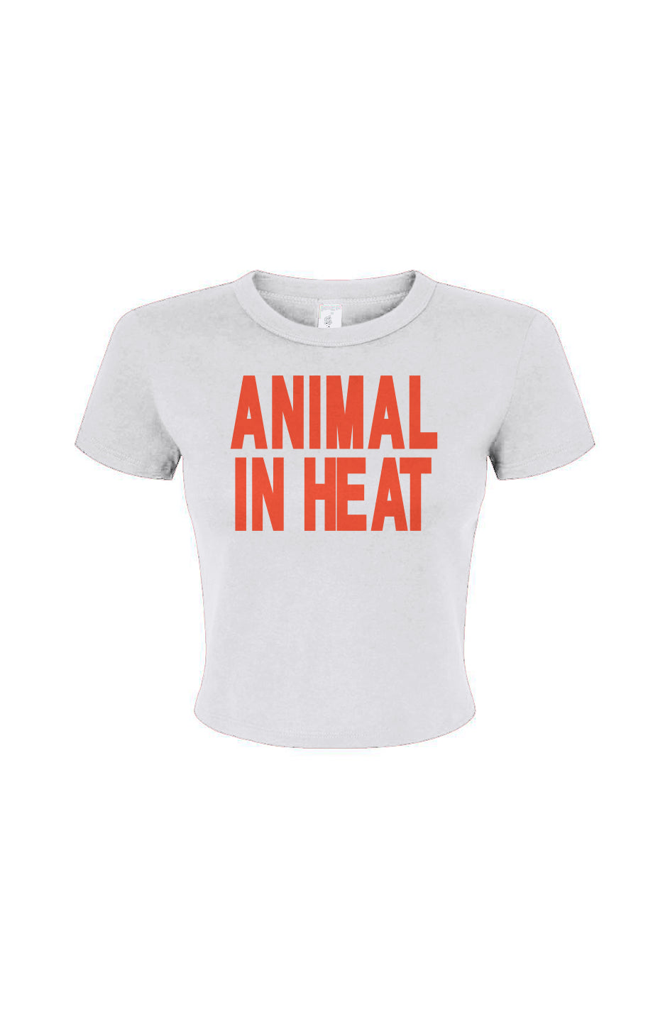Animal in Heat Women's Micro Rib Baby Tee