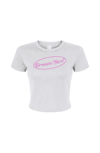 Dream girl pink Women's Micro Rib Baby Tee