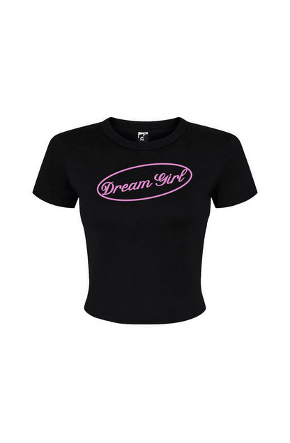 Dream girl pink Women's Micro Rib Baby Tee