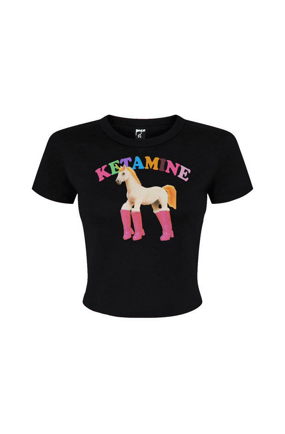 Pony in boots Women's Micro Rib Baby Tee