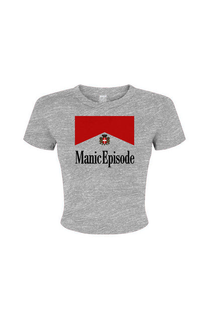 Manic Episode Women's Micro Rib Baby Tee