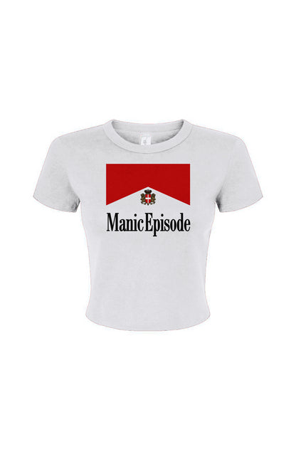 Manic Episode Women's Micro Rib Baby Tee